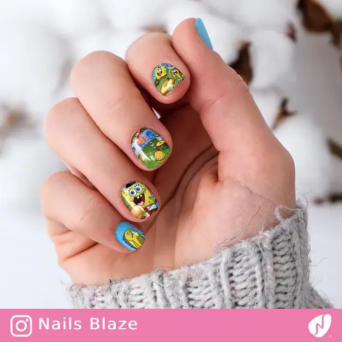 Spongebob | Cartoon Nails - NB59